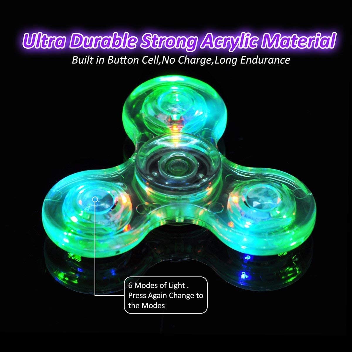 Zariyah™-LED Glow Fidget Spinner