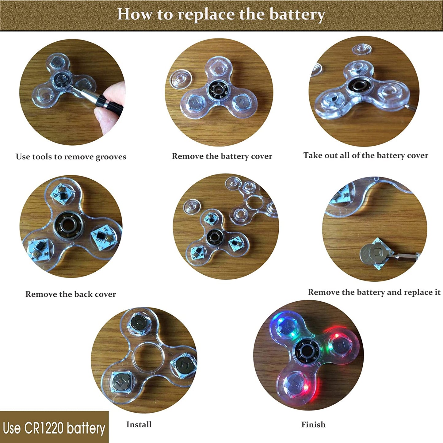 Zariyah™-LED Glow Fidget Spinner