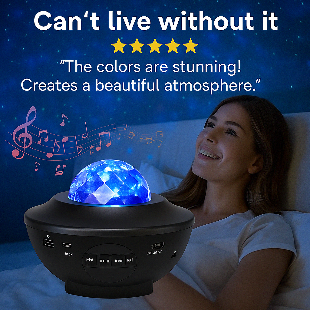 Zariyah™-Galaxy Projector Lamp