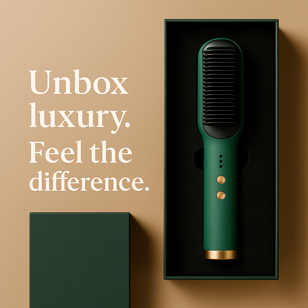 Zariyah™-Professional Hair Straightening Comb
