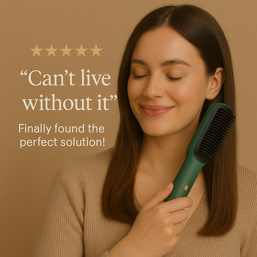 Zariyah™-Professional Hair Straightening Comb