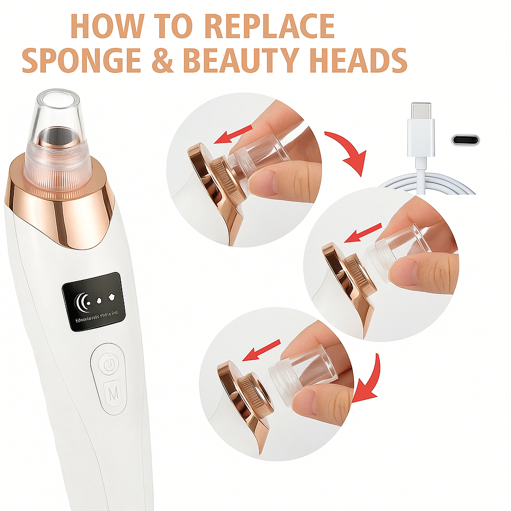 Zariyah™ – Electric Acne Pore Cleaner &amp; Blackhead Remover