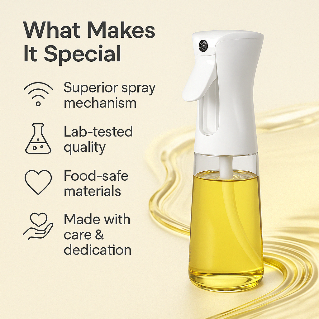Zariyah™-Oil Spray Bottle for Cooking