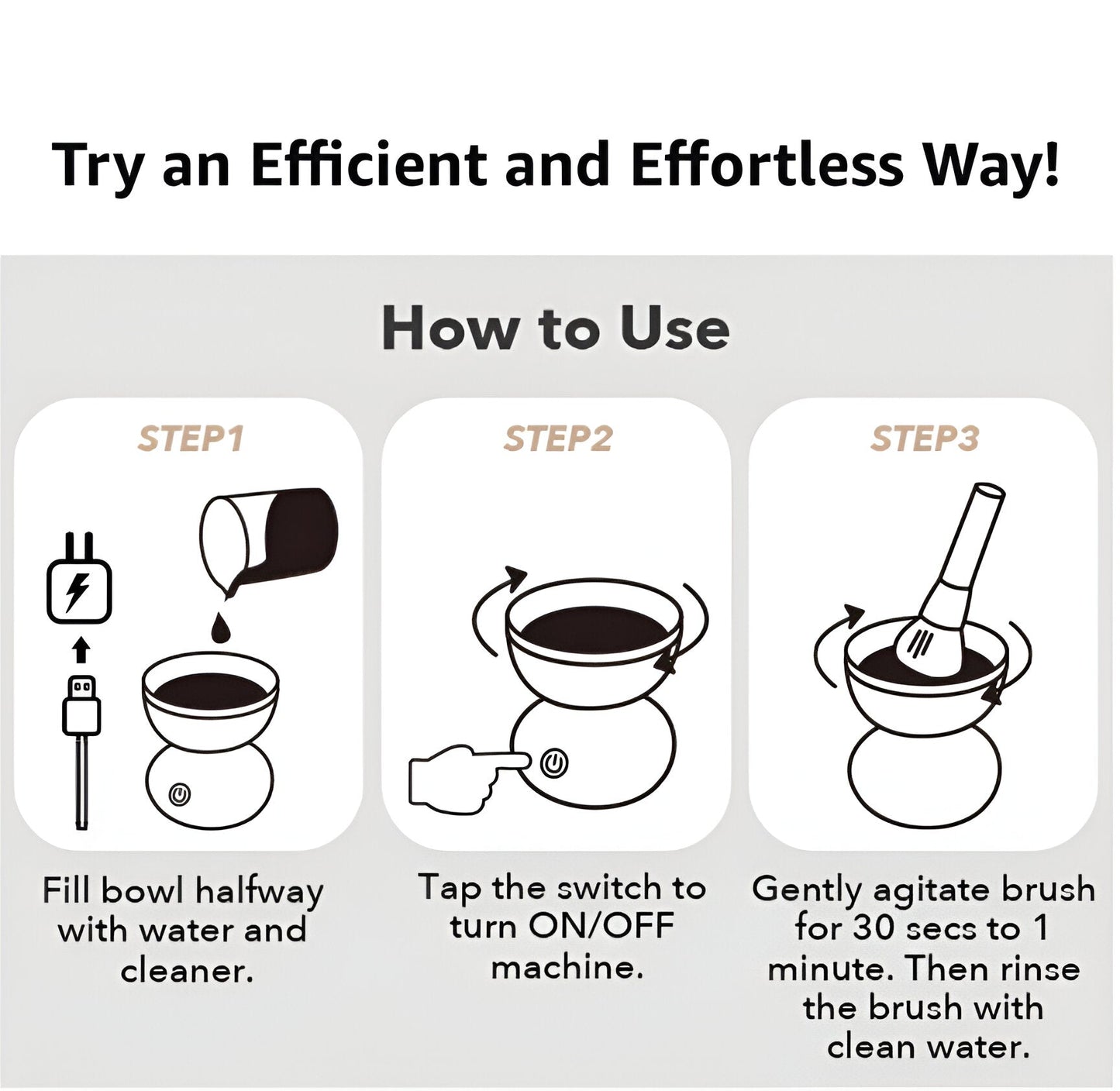 Zariyah™-Electric Makeup Brush Cleaner Ultra