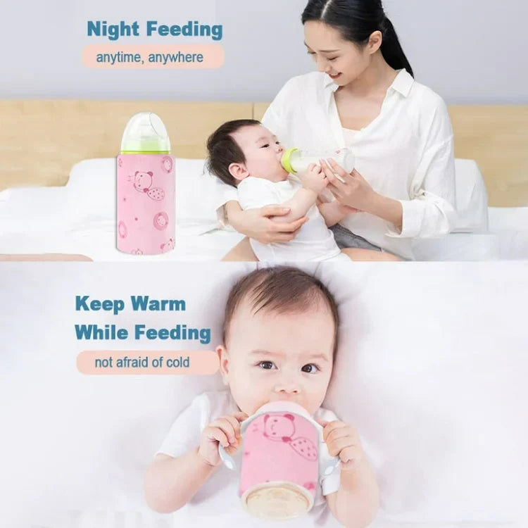 Zariyah™-Portable Baby Feeder Warmer with USB.